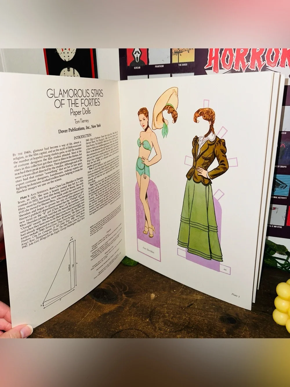 Vintage 90’s Glamorous Stars of the Forties / 40’s Paper Dolls Book